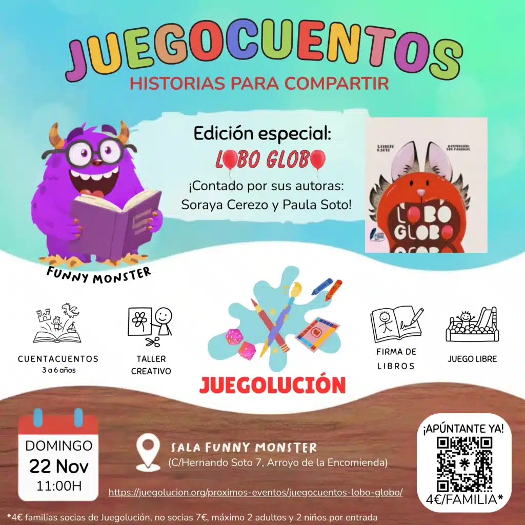 Juegocuentos Lobo Globo